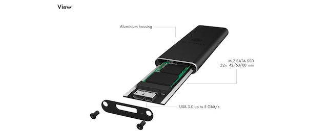 M.2 kapsling översikt M.2 kapsling översikt