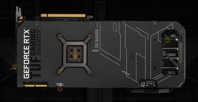 3090 TI TUF design baksida 3090 TI TUF design baksida