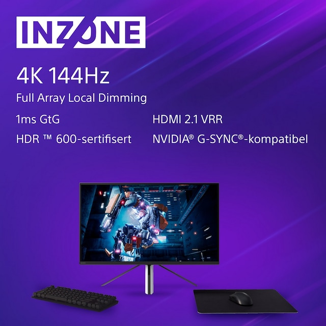 Sony 27" 4K gamingskärm 27M90 Sony 27" 4K gamingskärm 27M90