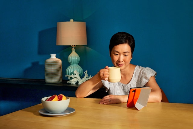 Kobo Clara 2E Sleepcover har inbyggt stativ