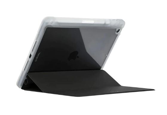 Den strukturerade fronten fungerar även som stativ Den strukturerade fronten fungerar även som stativ