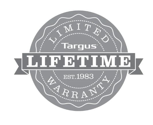 Livstidsgaranti från Targus Livstidsgaranti från Targus