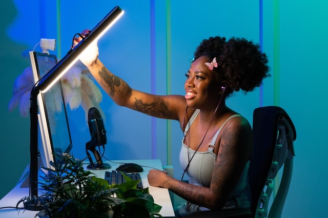 Logitech Litra Beam Premium Led lys til Streaming Logitech Litra Beam Premium Led lys til Streaming