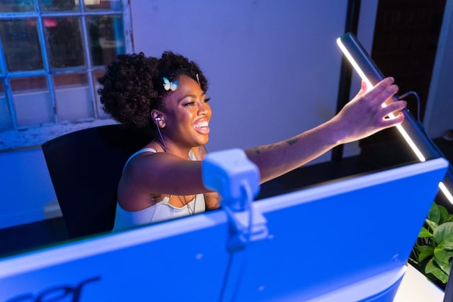 Logitech Litra Beam Premium Led lys til Streaming Logitech Litra Beam Premium Led lys til Streaming