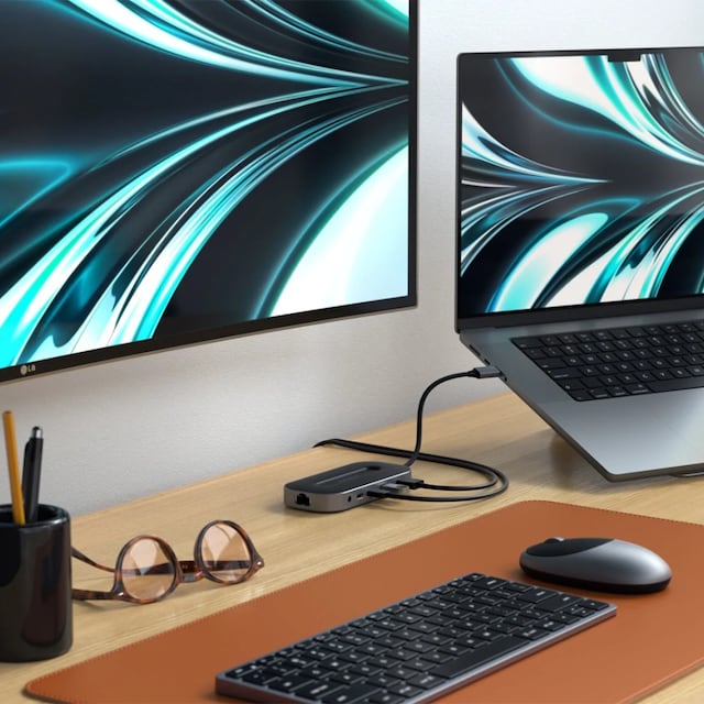 Har ultrahögupplöst 8K HDMI-utgång