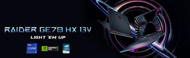 MSI Raider GE78 17,3" speldator