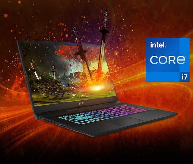 MSI Katana 17 17,3" gaming laptop