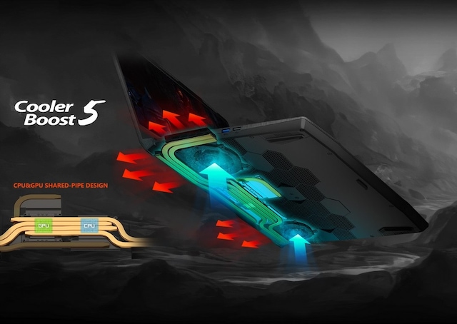 MSI Katana 17 17,3" gaming laptop