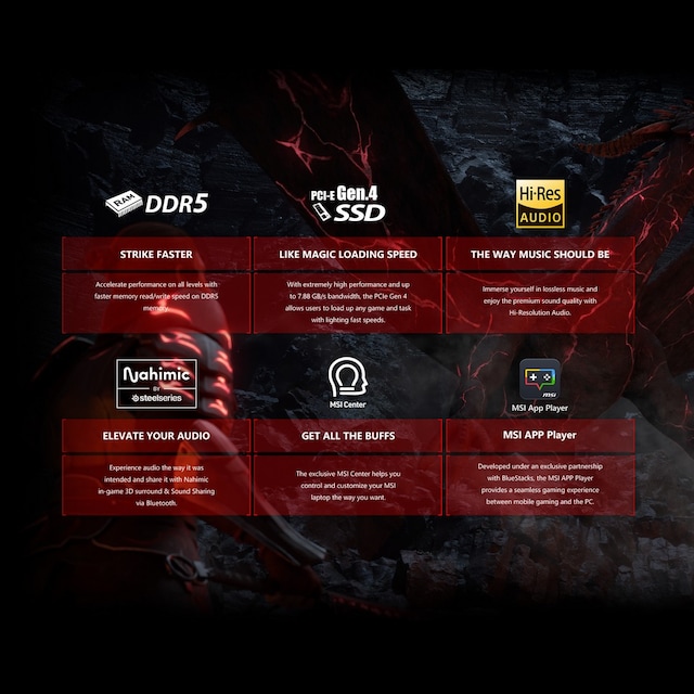 MSI Katana 17 17,3" gaming laptop