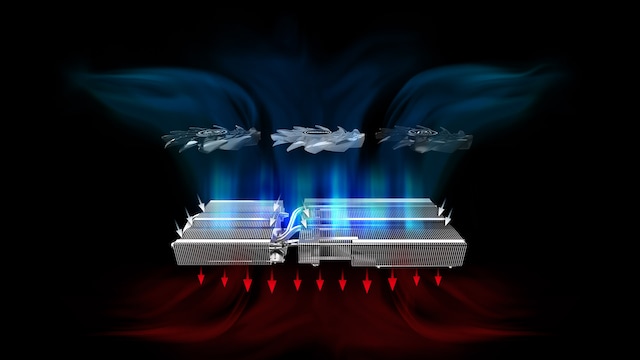 Phantom Gaming 3X kylsystem