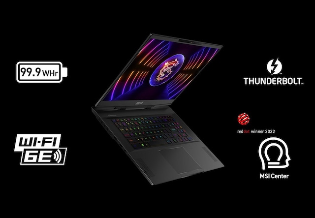 MSI Stealth 17 Studio 17,3" gaming-laptop