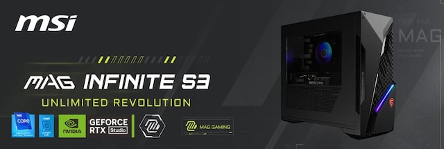 MSI MAG Infinite S3 stationär gamingdator MSI MAG Infinite S3 stationär gamingdator