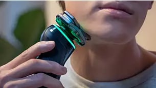 Anpassar sig efter ansiktets konturer Anpassar sig efter ansiktets konturer