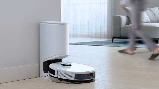 Auto-Empty Station: Handsfree soptunna rengöring