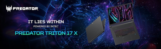 Acer Predator Triton 17 X PTX17-71 17" gaming laptop