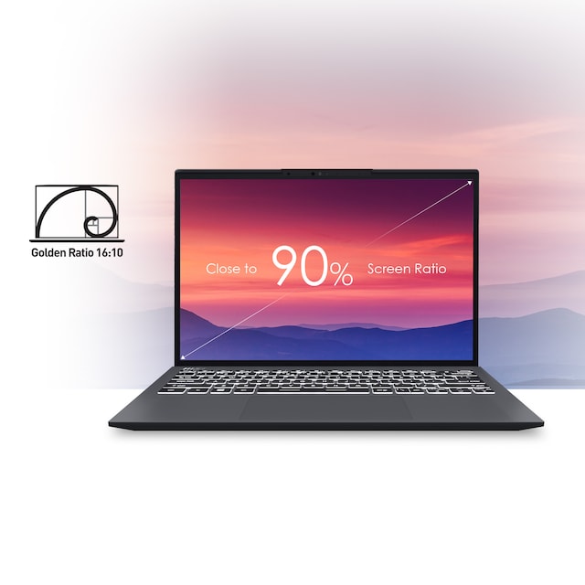 Skärm med Golden Ratio