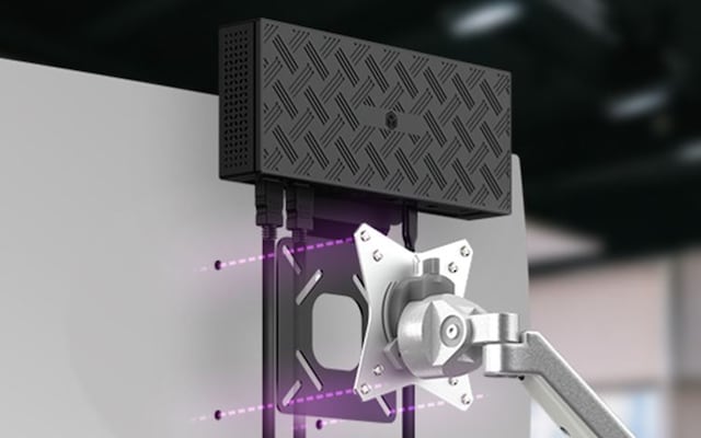 VESA®-fäste ingår