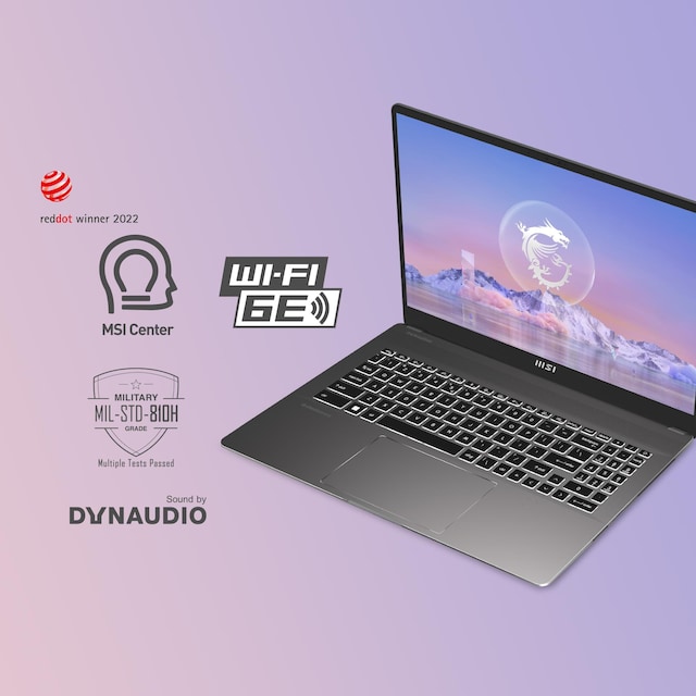 MSI Creator Z16 HX Studio 16" QHD-arbetsstation