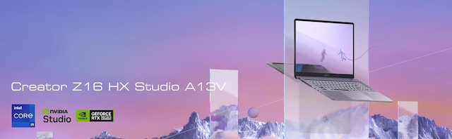 MSI Creator Z16 HX Studio 16" QHD-arbetsstation