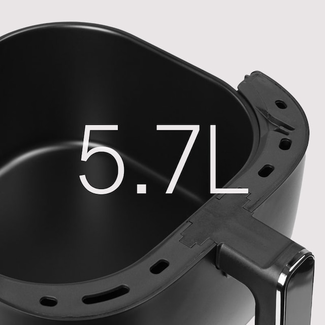 5,7 liter kapasitet 5,7 liter kapasitet