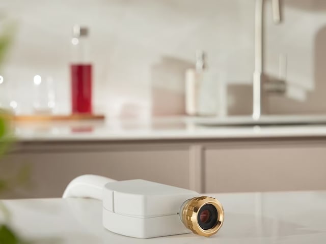 Varmvattenanslutning