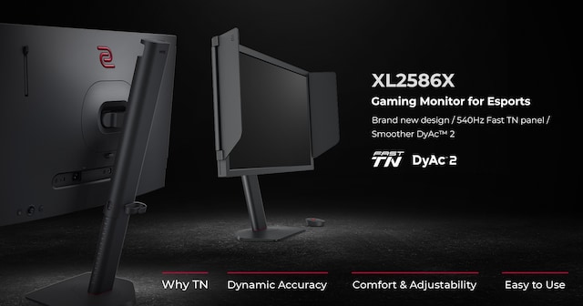 BenQ Zowie 25" spelmonitor XL2586X BenQ Zowie 25" spelmonitor XL2586X