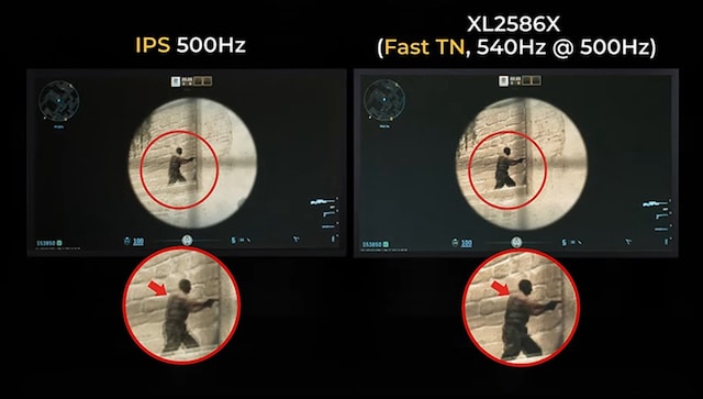 BenQ Zowie 25" spelmonitor XL2586X BenQ Zowie 25" spelmonitor XL2586X