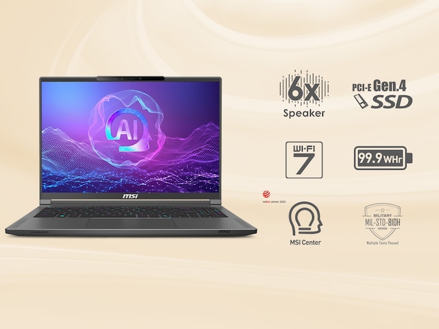 MSI Creator A16 AI+ bärbar dator MSI Creator A16 AI+ bärbar dator