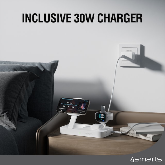 30W power adapter included