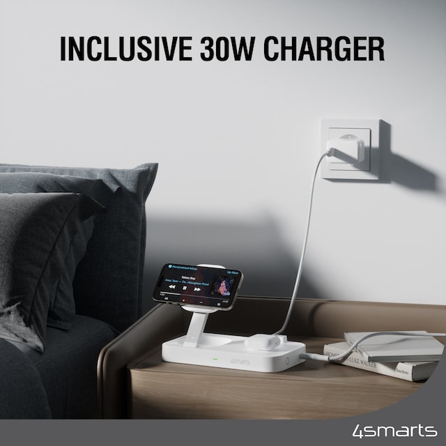 30W power adapter included