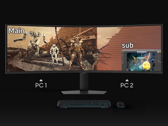 Samsung 49" Odyssey G9 curved gaming monitor S49FG910