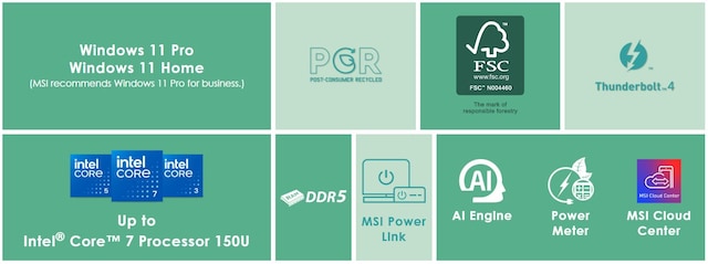 MSI Cubi NUC Mini-PC MSI Cubi NUC Mini-PC